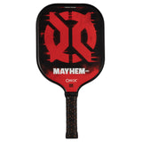 Onix Mayhem 14mm Pickleball Composite Paddle Lucy Kovalova Matt Wright Black Red