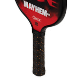 Onix Mayhem 14mm Pickleball Composite Paddle Lucy Kovalova Matt Wright Black Red