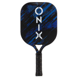 Onix Malice Open Throat 16mm Pickleball Carbon Fiber Paddle Lucy Kovalova Matt Wright Blue