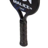 Onix Malice Open Throat 16mm Pickleball Carbon Fiber Paddle Lucy Kovalova Matt Wright Blue