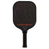 Onix Evoke Premier Pro Raw Carbon 16.mm Pickleball Paddle Callie Jo Smith Matt Wright Black