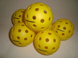 Set of 3 Onix Fuse Outdoor Pickleball Balls Yellow