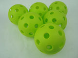 New 12 Franklin X-26 Pickleball Indoor Ball set of 12 Optic Green Yellow