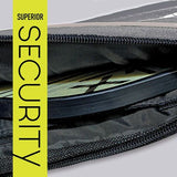 Franklin Sport Premium Paddle Case Grey Pink