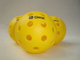 3 Onix Pure 2 Pickleball Balls Outdoor Pure2 Tournament Play Meets USAPA Set (3)