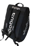 Engage Pickleball Team Bag Backpack Paddle Bag Black Silver