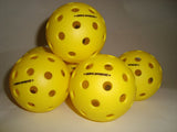 6 Onix Fuse Outdoor Pickleball Balls Tournament Meet USAPA Pack of 6 Yellow