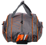 Franklin Sport Premium Pro Player PIckleball Bag Backpack Ben Johns Grey Orange