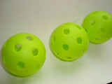 3 Jugs Pickleball Balls Indoor Outdoor Pack of 3 Neon Green