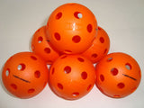 6 Onix Fuse Indoor Pickleballs Balls Tournament Meet USAPA Pack of 6 Orange