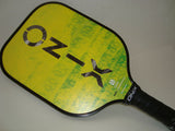 Onix React Graphite Pickleball Paddle Lucy Kovalova Matt Wright Green Yellow