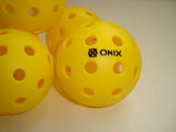 6 Onix Pure2 Pickleball Balls Outdoor Pure Set of 6