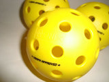 Set of 3 Onix Fuse Outdoor Pickleball Balls Yellow