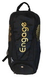 Engage Pickleball Players Backpack Paddle Bag Black Gold
