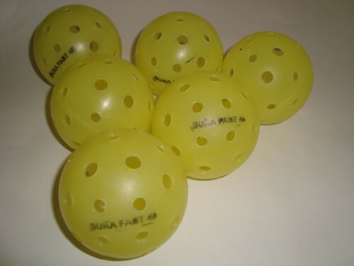12 Dura Outdoor Pickleball Balls Pickleball, Inc. (DuraFast 40) Yellow 12-Pack