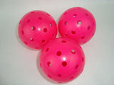 3 Franklin X-40 Pickleball Ball Pack of 3 Optic Pink Outdoor