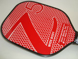 Onix Z5 Composite Pickleball Paddle Lucy Kovalova Matt Wright Red