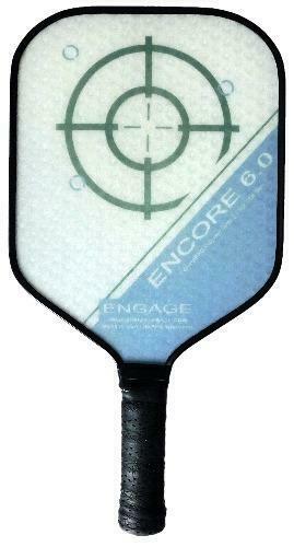 Engage Encore 6.0 Pickleball Paddle Thicker Core Gigi LeMaster Blue