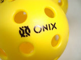 3 Onix Pure 2 Pickleball Balls Outdoor Pure2 Tournament Play Meets USAPA Set (3)