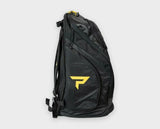 Paddletek Pickleball Tour Backpack Paddle Bag Black Gold Yellow
