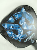 Onix Outbreak Carbon Fiber Pickleball Paddle Lucy Kovalova Matt Wright Blue