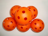 6 Onix Fuse Indoor Pickleballs Balls Tournament Meet USAPA Pack of 6 Orange