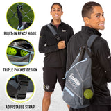 Franklin Sports Pickleball Sling Bag Backpack  Ben Johns Blue