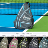 Franklin Sports Pickleball Sling Bag Backpack  Ben Johns Blue