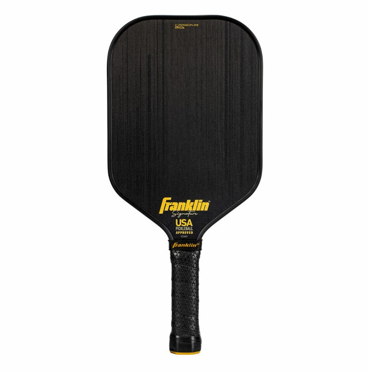 Franklin Sports JW Johson Signature Edition Carbon STK Pickleball Paddle  Black 17mm