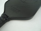 Engage Pursuit MX 6.0 Graphite Pickleball Paddle Brian Staub Jessie Irvine Black
