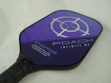 Engage Poach Infinity MX Pickleball Paddle Brian Staub Jessie Irvine Purple