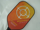 Engage Poach Infinity SX Pickleball Paddle Brian Staub Jessie Irvine Orange