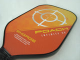 Engage Poach Infinity SX Pickleball Paddle Brian Staub Jessie Irvine Orange