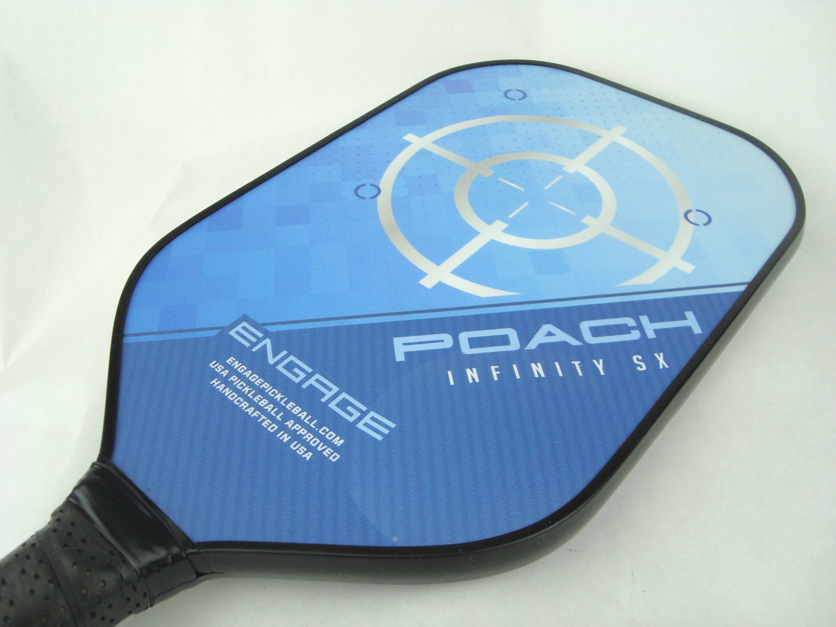 Engage Poach Infinity SX Pickleball Paddle Brian Staub Jessie Irvine B