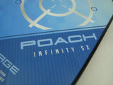 Engage Poach Infinity SX Pickleball Paddle Brian Staub Jessie Irvine Blue