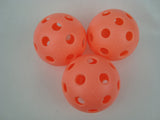 New 3 Franklin X-26 Pickleball Indoor Ball set of 3 Orange