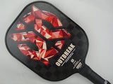 Onix Outbreak Carbon Fiber Pickleball Paddle Lucy Kovalova Matt Wright Red