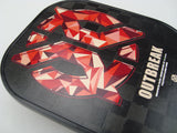 Onix Outbreak Carbon Fiber Pickleball Paddle Lucy Kovalova Matt Wright Red