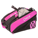 Onix Pickleball ProTeam Paddle Bag Hold All Your Gear in One Bag KZ7401-PPBPB Pink