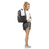 Onix Pickleball Pro Team Backpack Hold All Your Gear in One Bag KZ7402-PBPWB White