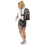 Onix Pickleball Pro Team Backpack Hold All Your Gear in One Bag KZ7402-PBPWB White