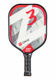Onix Z3 Composite Modern Design Pickleball Paddle Lucy Kovalova Matt Wright Red