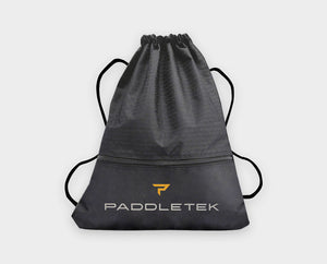 Paddletek Drawstring Pickleball Bag Anna Leigh Waters Christian Alshon Andrea Koop Black