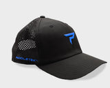 Paddletek Pickleball Icon Performance Hat  Logo  Anna Leigh Waters Black Blue