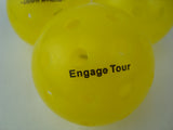 3 Engage Tour Outdoor Pickleball Balls Pickleballs set of 3