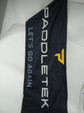 Paddletek Performance Towel With Carabiner Clip Logo Anna Waters Yellow