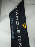 Paddletek Performance Towel With Carabiner Clip Logo Anna Waters Yellow