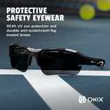 Onix Pro Team Falcon Eyewear Pickleball Glasses 3 Lens Black  KZ7301-FALBLK