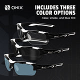 Onix Pro Team Falcon Eyewear Pickleball Glasses 3 Lens Black  KZ7301-FALBLK