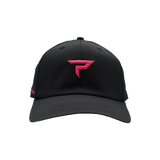 Paddletek Pickleball Icon Performance Hat  Logo  Anna Leigh Waters Black Red